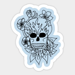 Sugar Skull - Plain Sticker